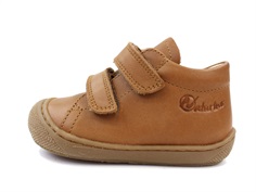 Naturino trainers Cocoon cognac with velcro